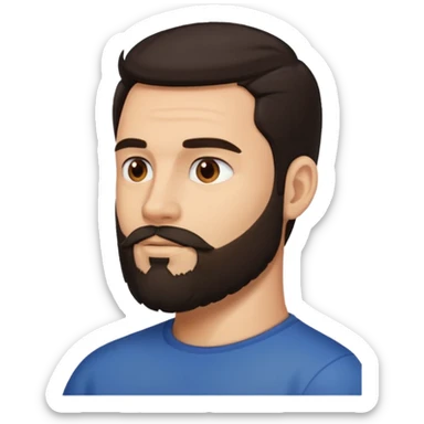 padre de perfil sticker