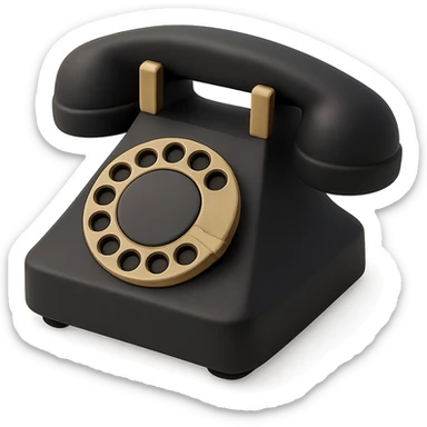 telephone sticker