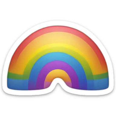 gay rainbow heaart sticker