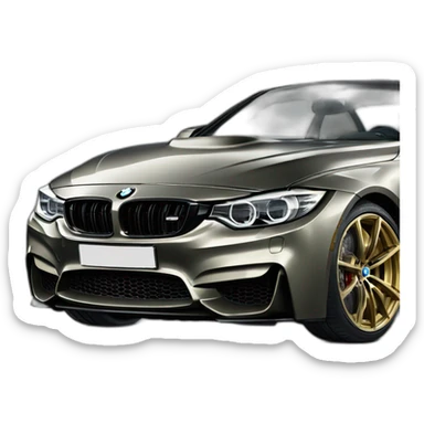 bmw m4 sticker