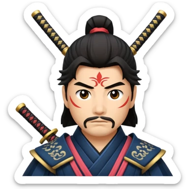 Samurai sticker