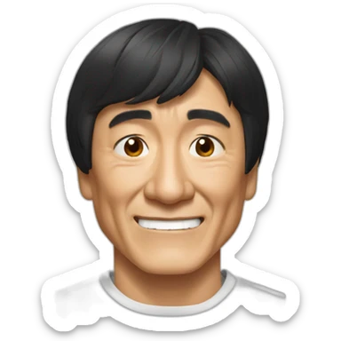 Jackie chan sticker