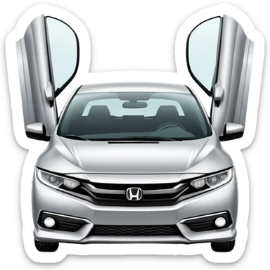 Honda civic fb sticker