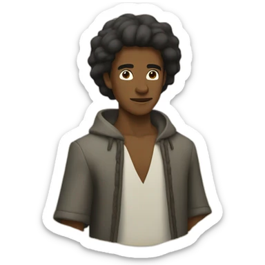 Kirikou est pas grand sticker