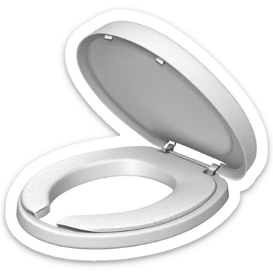 Disposable paper Toilet seat cover sticker