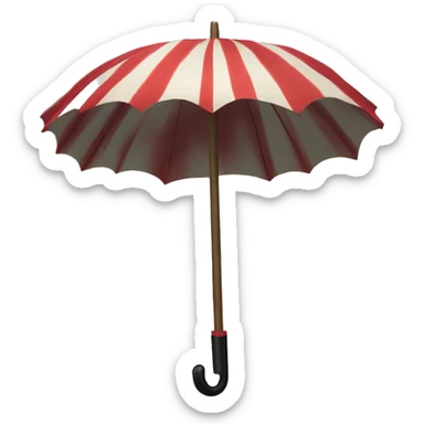 Kabuki umbrella sticker
