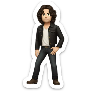 jim morrison sticker