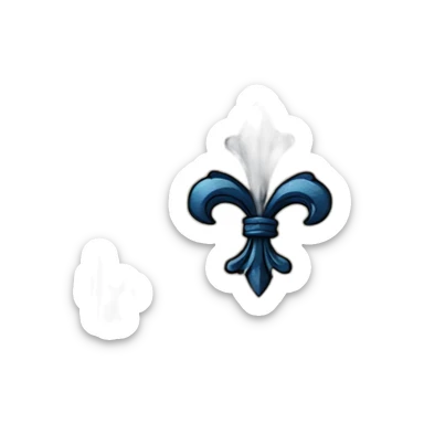 drapeau france avec croix de lorraine  sticker