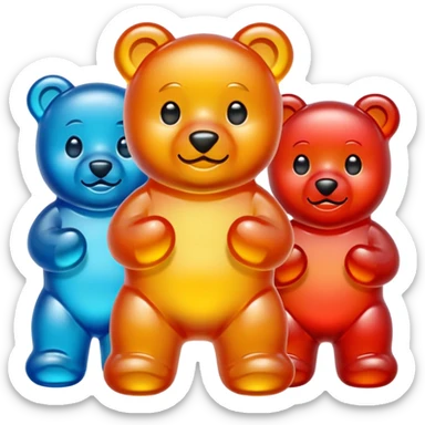 Gummy Bears sticker