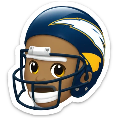 Chargers sticker