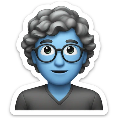 data analytics icon sticker