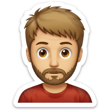 hungry man

 sticker