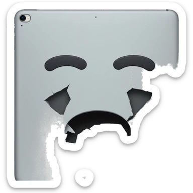 Ipad Pro Broken sticker