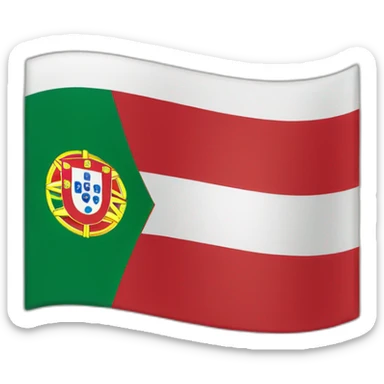 Portuguese FLAG sticker