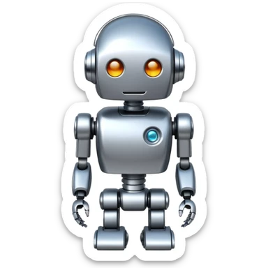 ai model robot sticker