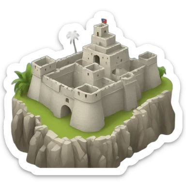 Haitian Citadel sticker