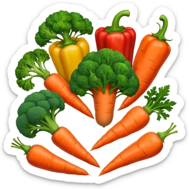 vegerable mix sticker