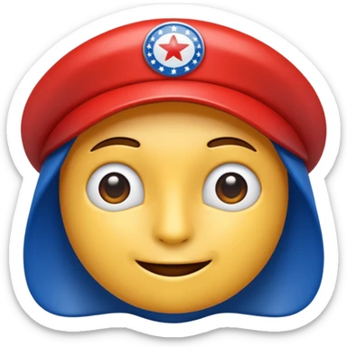 Can u make a emoji with letters CFFA and there color are USA colors make it letters make the CFFA together sticker