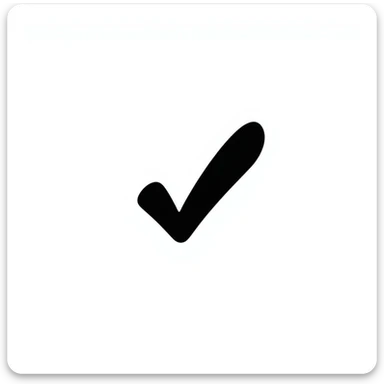 Roblox verified badge emoji, inspired by the official Roblox verified checkmark, hand-drawn doodle style, no text sticker