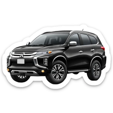 Mitsubishi SUV sticker