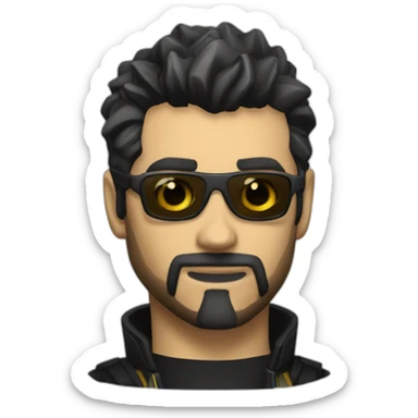 Jc denton deus ex sticker