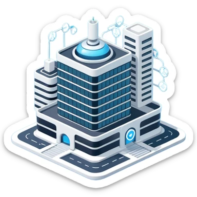 Machine learning architecture sticker