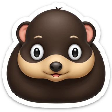 Mole sticker
