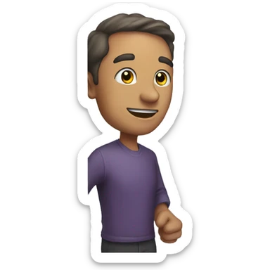 door knocking sticker