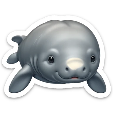 Manatee sticker