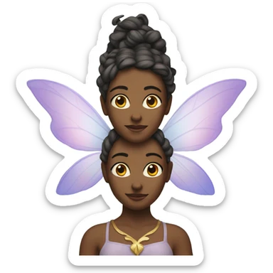 Fairy goddess proportionally accurate  sticker