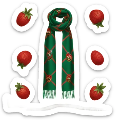 gucci scarf sticker