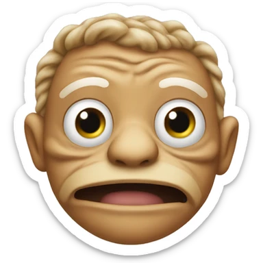 wrinkled coquí sticker