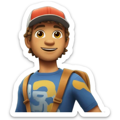subway surfers jake sticker
