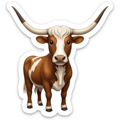 Texas Longhorn  sticker