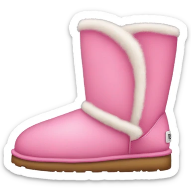 pink uggs sticker