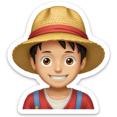 Luffy sticker
