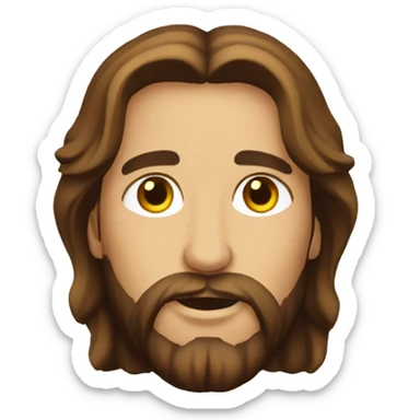 Jesucristo,un continuo itinerante  sticker