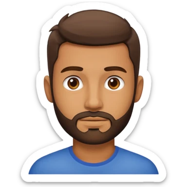 shortest beard sticker