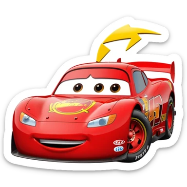 lightning mcqueen sticker