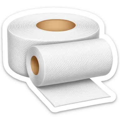 bandage roll, no blue  sticker