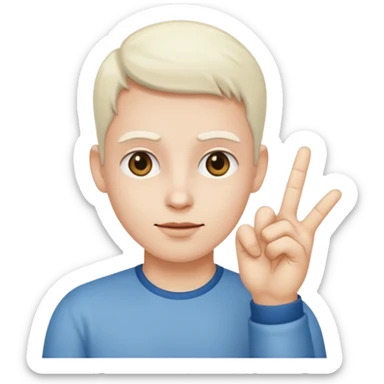 C est un signe de Gang ou tu rejoin juste ton anulaire a ton pouce et les gens verons que l index le majeur et l auriculaire  sticker