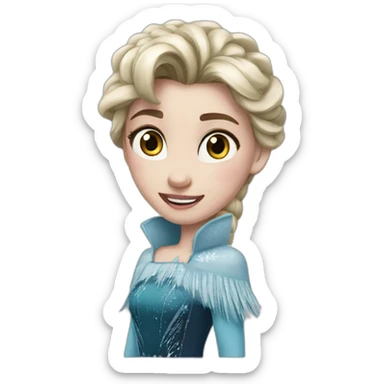 frozen sticker