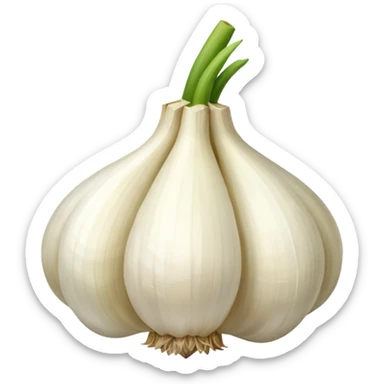 garlic bulbs sticker