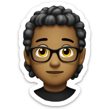 90’s emo kid Christmas  sticker