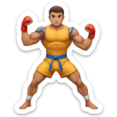 Street fighter sticker