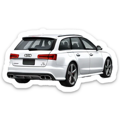 AUDİ rs6 sticker