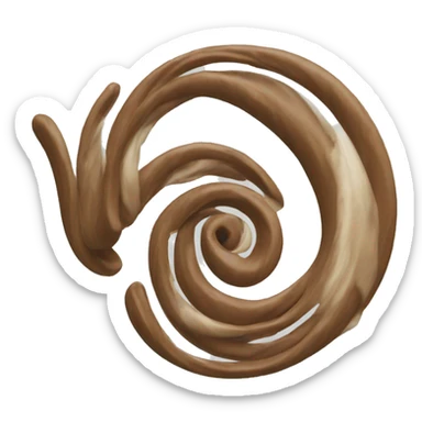 Swirl sticker