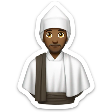 Eastern Orthodox Christian monk sticker