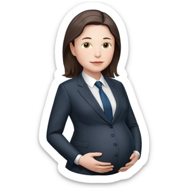 pregnant elon musk sticker