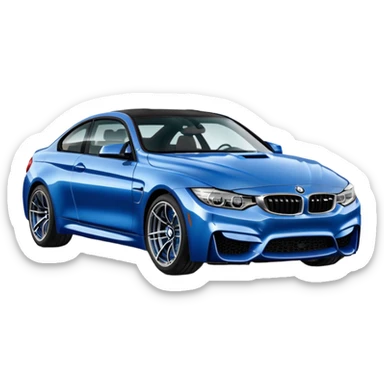 Bmw m4 emoji sticker